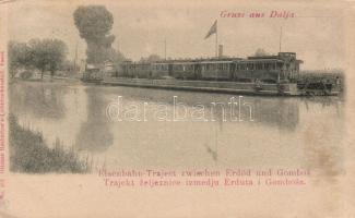 1899 Gombos railway traject between Erdőd and Gombos (EK)
