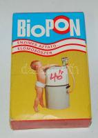 cca 1970 Eredeti, bontatlan, Biopon mosópor / Original pack of detergent