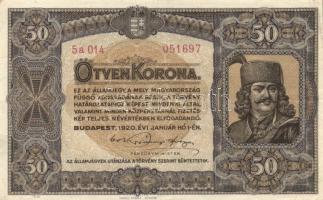 1920. 50K "Orell Füssli Zürich" T:II/III+