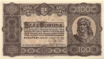 1923. 100K (2x) T:I,II+