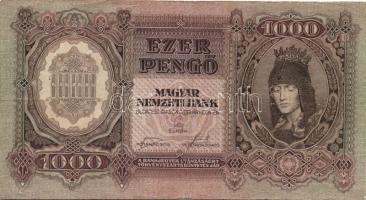 1943. 1000P (2x) T:II-,III