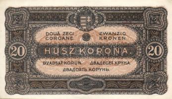 1920. 10K (4x) köztük színváltozatok + 20K (2x) T:I-,II