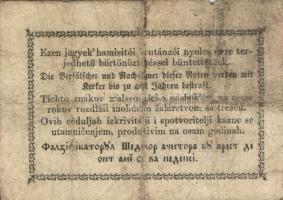 1849. 30kr "Kossuth-bankó" T:III-