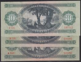 1962-75. 10Ft (3x) T:II,II+