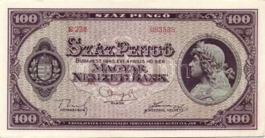 1945. 100P (4x) T:II,III