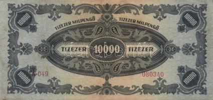 1946. 10.000MP (5x) + 100.000MP (2x) + 10.000BP (3x) + 100.000BP (3x) T:II,II- köztük színváltozatok...