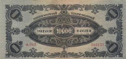 1946. 10.000MP (5x) + 100.000MP (2x) + 10.000BP (3x) + 100.000BP (3x) T:II,II- köztük színváltozatok...