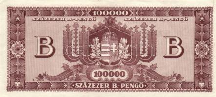 1946. 10.000MP (5x) + 100.000MP (2x) + 10.000BP (3x) + 100.000BP (3x) T:II,II- köztük színváltozatok...