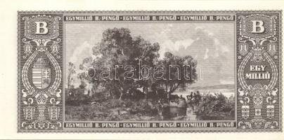 1946. 1.000.000BP (2x) mindkettő vágáshibás T:I