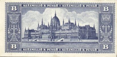 1946. 100.000.000BP (2x) színeltérések T:I