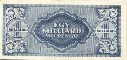 1946. 1.000.000.000MP (2x) színárnyalati eltérések T:I,I-