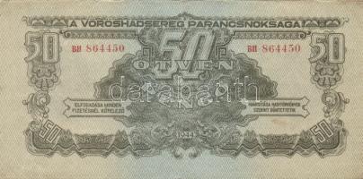 1944. 50P (2x) + 100P (4x) (vágáshibásak) három különböző méretű közülük! T:II,III