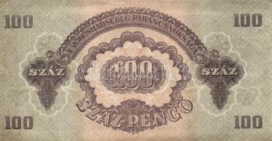 1944. 50P (2x) + 100P (4x) (vágáshibásak) három különböző méretű közülük! T:II,III