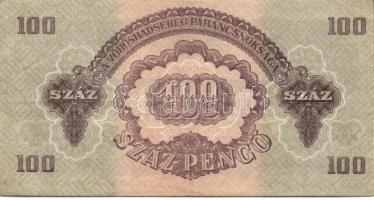 1944. 50P (2x) + 100P (4x) (vágáshibásak) három különböző méretű közülük! T:II,III