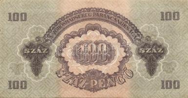 1944. 50P (2x) + 100P (4x) (vágáshibásak) három különböző méretű közülük! T:II,III