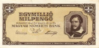 1945. 100.000P + 1.000.000P (3x) + 1946. 1.000.000MP (4x) T:I-,II,II/III+