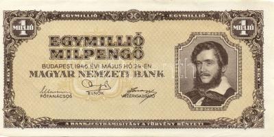 1945. 100.000P + 1.000.000P (3x) + 1946. 1.000.000MP (4x) T:I-,II,II/III+