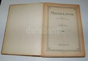 Magyar Lányok szerk Tutsek Anna 1922. évi teljes évfolyam. Keménykötésben (kötéstábla elvált, lapok ...