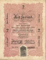 1848. 2Ft "Kossuth Bankó" T:III