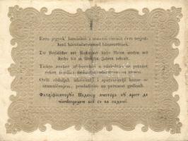 1848. 10Ft "Kossuth bankó" T:III