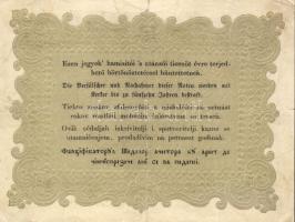 1848. 10Ft "Kossuth bankó" T:IV