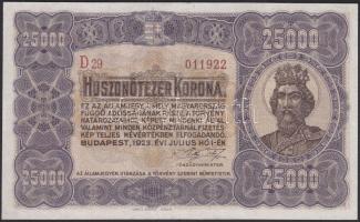 1923. 25.000K T:II+ restaurált RRR!