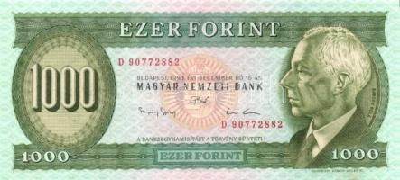 1993. 1000Ft "D" sorozat T:I
