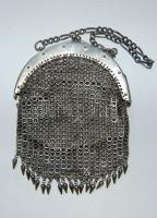 XX. sz eleje női színházi táska fémből / Women`s theater bag 15x10 cm