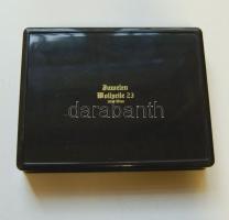 Antik lánc üvegkristályokkal + doboz / Antique necklace with crystals + box