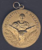 1941. "Vitéz Gömbös Gyula Emlékérem" Remecz József háromszoros diszkoszvetőbajnok és világcsúcstartó részére T:2
