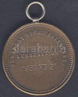 1931. Budapest Sport Egyesület versenydíja Remecz József diszkoszvetőbajnok részére T:2