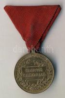1898. "Signum Memoriae" Br katonai érdemérem szalaggal T:2