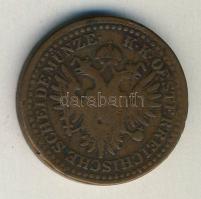 Ausztria/magyar verdejel 1851G 3Kr T:3 ph