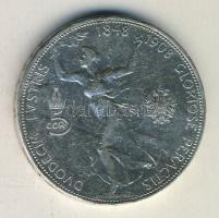 Ausztria 1908. 5K Ag "Jubileum" T:3 ph.