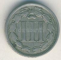 USA 1865. 3c Ag T:3 R!
