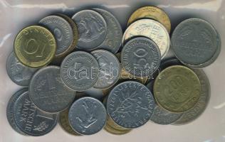Dánia 1974. 5K + Franciaország 1965. 1/2Fr + 1975-77. 1Fr (2x) +  Olaszország 1979. 200L + NSZK 1949-88. 10Pf (12x) + 1950-83. 50Pf (8x) + 1971-88. 1M (7x) + 1969. 2M T:2,3