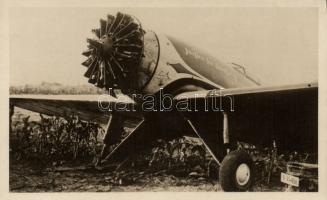 1931 ´Justice for Hungary´ aeroplane after crash landing around Bicske