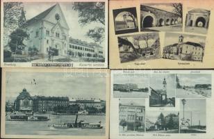 37 db régi városképes lap a Történelmi Magyarország területeiről / 37 Hungarian town-view cards