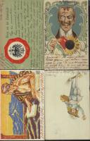 9 db különösen érdekes háború előtti motívumlap, lithokkal és ritkaságokkal / 9 mixed, good quality topic postcards