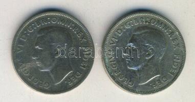 Ausztrália 1951-52. 1Fl Ag (2x) T:3