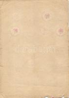 1943. Kaposvár bélyegzéssel Állami kenyérpótjegy és utalvány