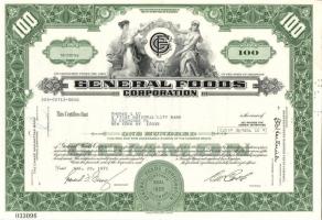 USA 1951. "Internatioanl Telephone and Telegraph Corporation kötvénye + 1971. "General Foo...