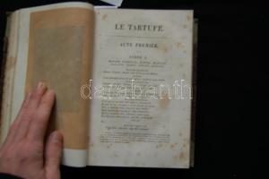 Oeuvres completes de Moliére - Moliére összes művei sorozat 1. és 12. kötete, Paris 1854 Furne et Co...