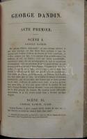 Oeuvres completes de Moliére - Moliére összes művei sorozat 1. és 12. kötete, Paris 1854 Furne et Co...