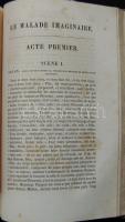 Oeuvres completes de Moliére - Moliére összes művei sorozat 1. és 12. kötete, Paris 1854 Furne et Co...