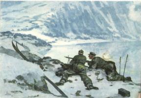 NS Propaganda, military WWI scene s: Ahlers (a whole page taken from NS military calendar 1943, no. 34)