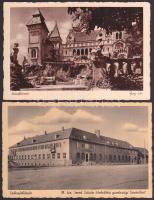 10 db régi, megíratlan Székesfehérvár képeslap / 10 unused postcards of Székesfehérvár