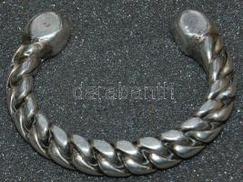 Ezüst fonott karkötő 125g / silver bracelet