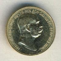 Ausztria 1909. 10K Au 3,39g T:1-/2+ R!