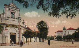 Dombóvár Kossuth utca, László Vilma papírkereskedése